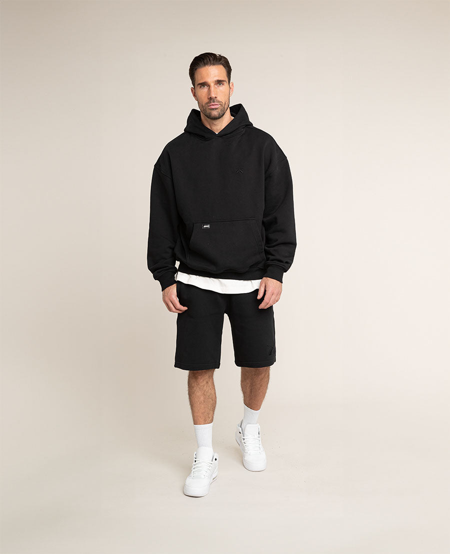 Herren Bermuda Shorts kurze Hose Schwarz