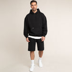 Herren Bermuda Shorts kurze Hose Schwarz