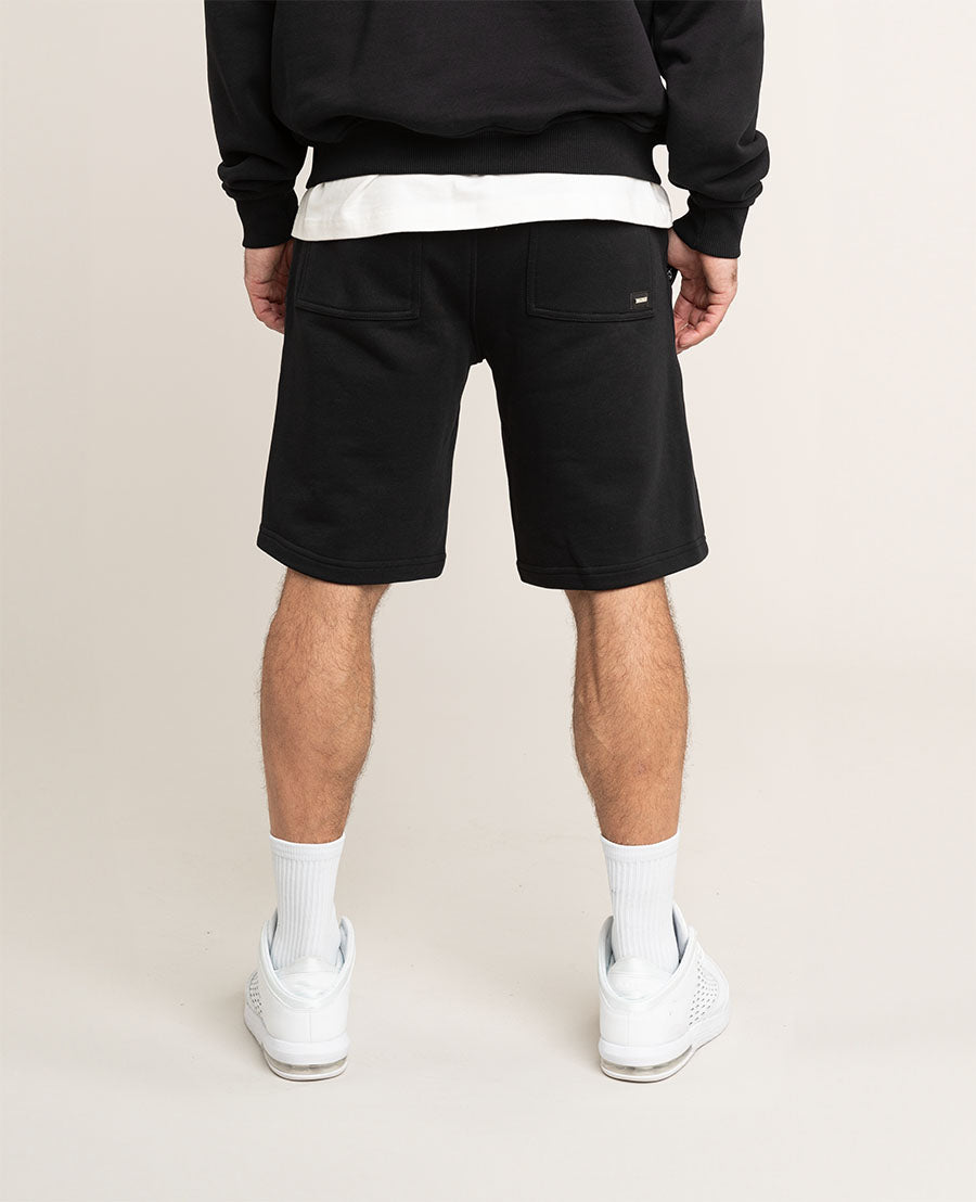 Herren Bermuda Shorts kurze Hose Schwarz