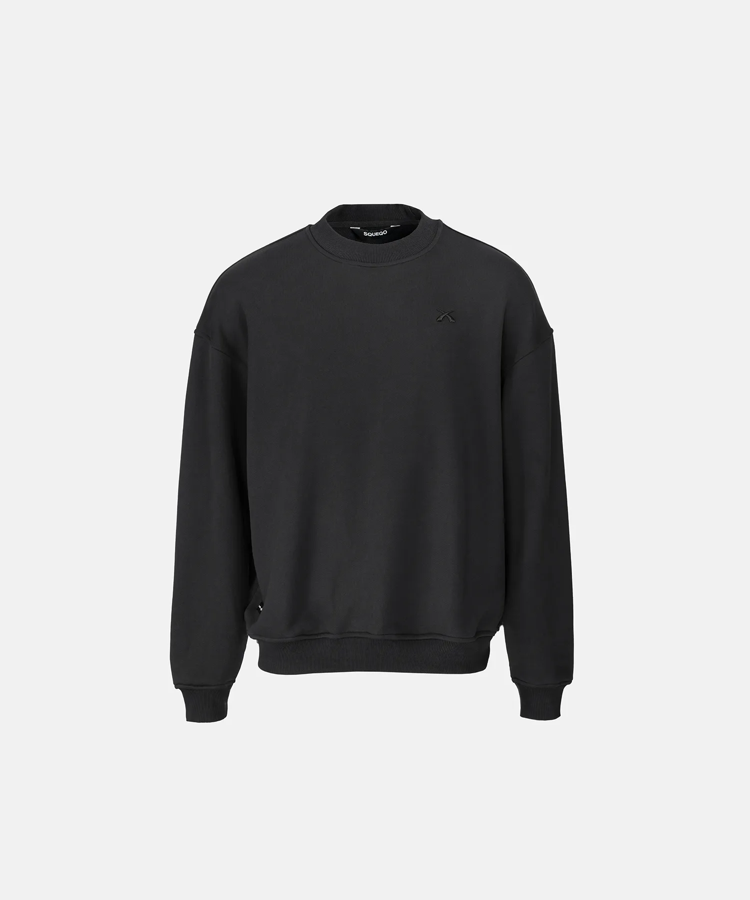 Oversized Sweatshirt Schwarz von SQUEQO