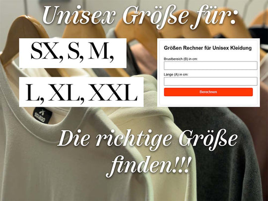 Welche Unisex-Größe passt Dir? Größentipps und Hilfe - SQUEQO - Squeqo