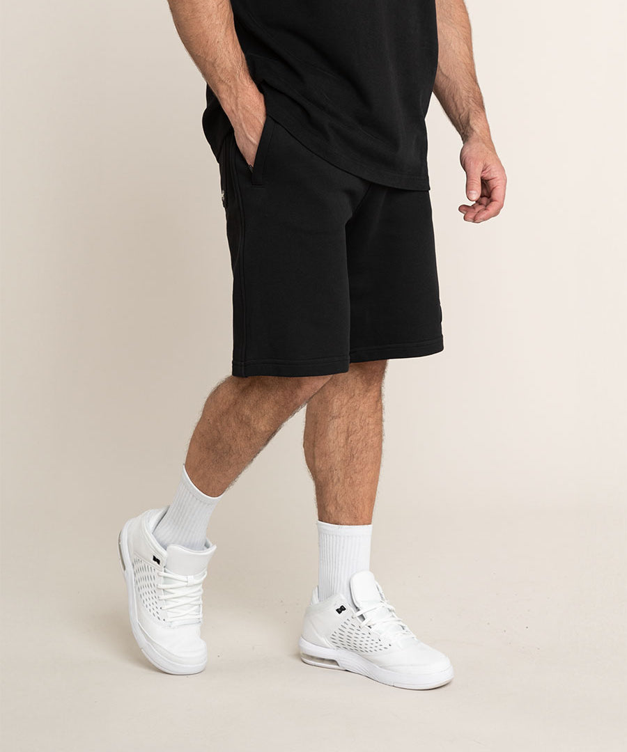 Herren Bermuda Shorts kurze Hose Schwarz