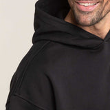 Oversized Hoodie - Schwarz - Herren