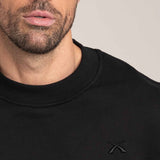 Oversized Sweatshirt Herren Schwarz