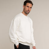 Oversized Sweatshirt Herren Weiß