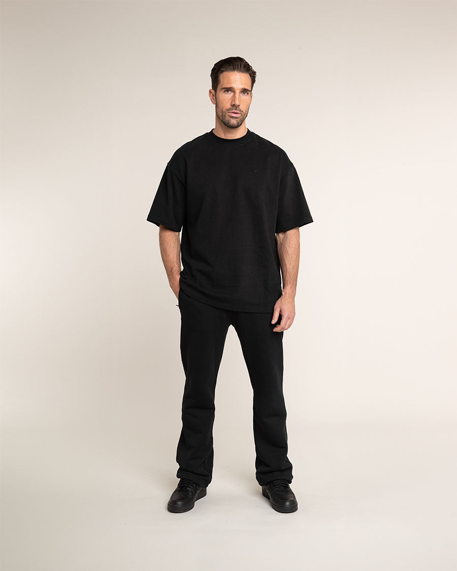 Oversized T-Shirt - Black - Herren