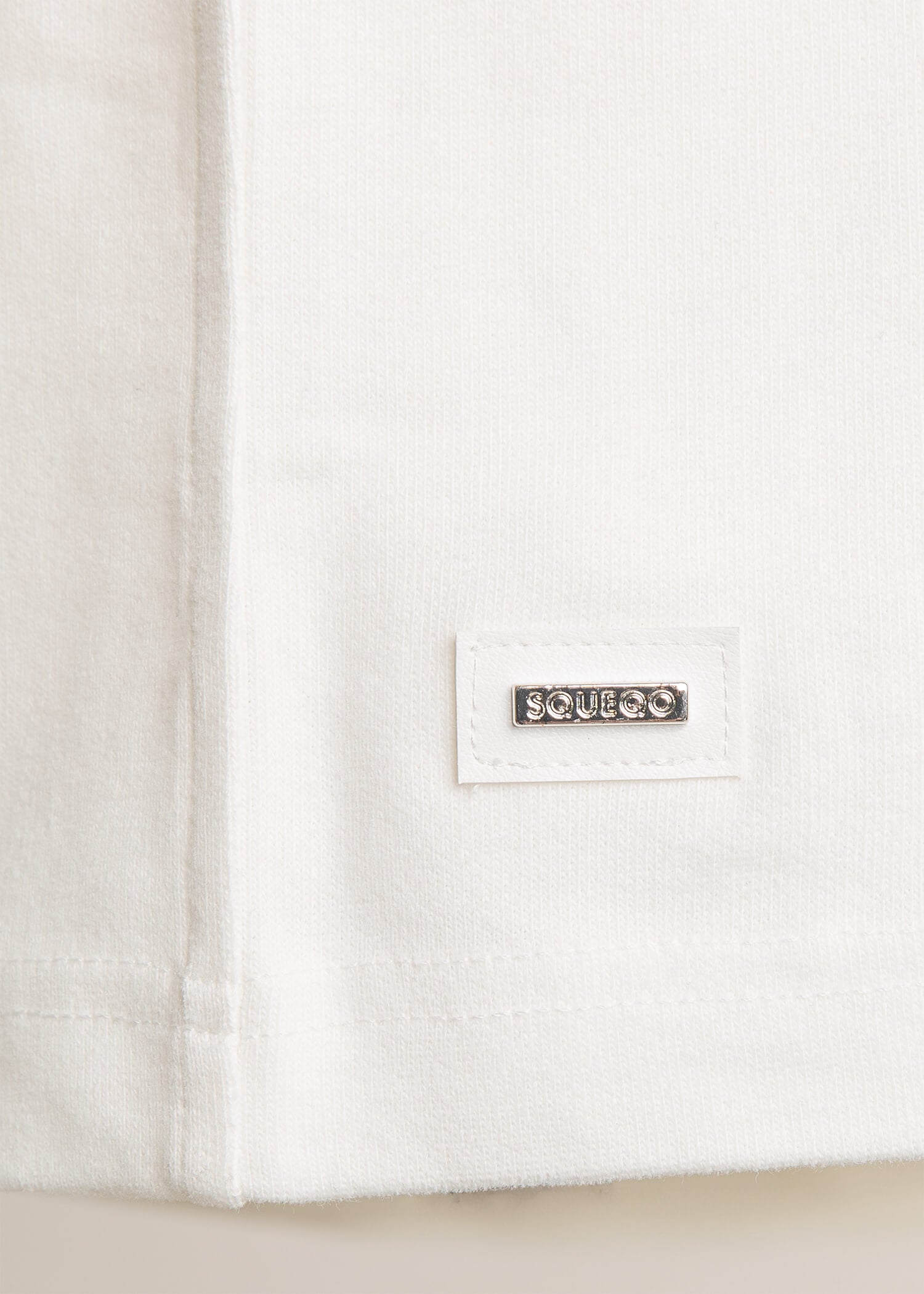 Oversized T Shirt Off White Metall Patch