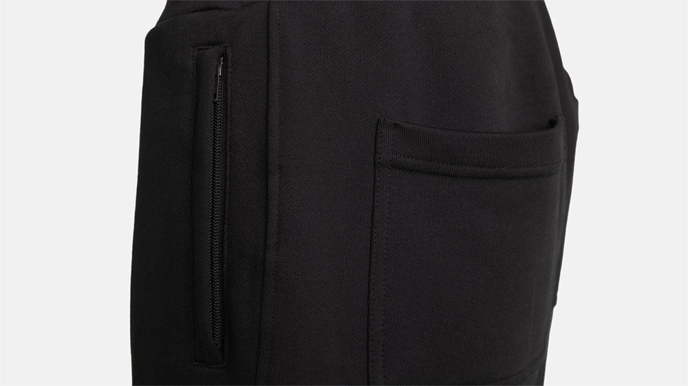 seitlichen Eingrifftaschen mit YKK® Reißverschluss und Gesäßtaschen, Nahaufnehme Sweatpants