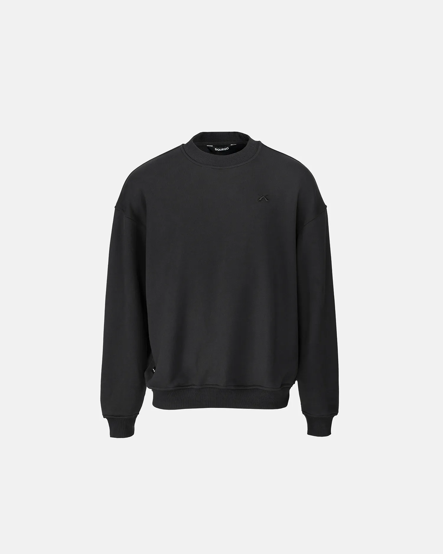 Oversized Sweatshirt Schwarz von SQUEQO