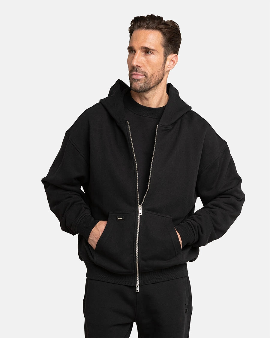 Hooded Sweatshirt Hoodie Schwarz Oversize Oversize Hoodie Black